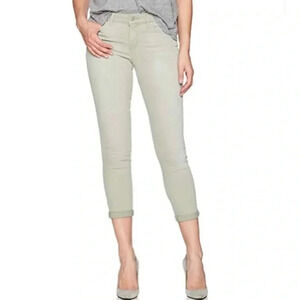 Jessica Simpson Green Crop Skinny Jeans Size 6